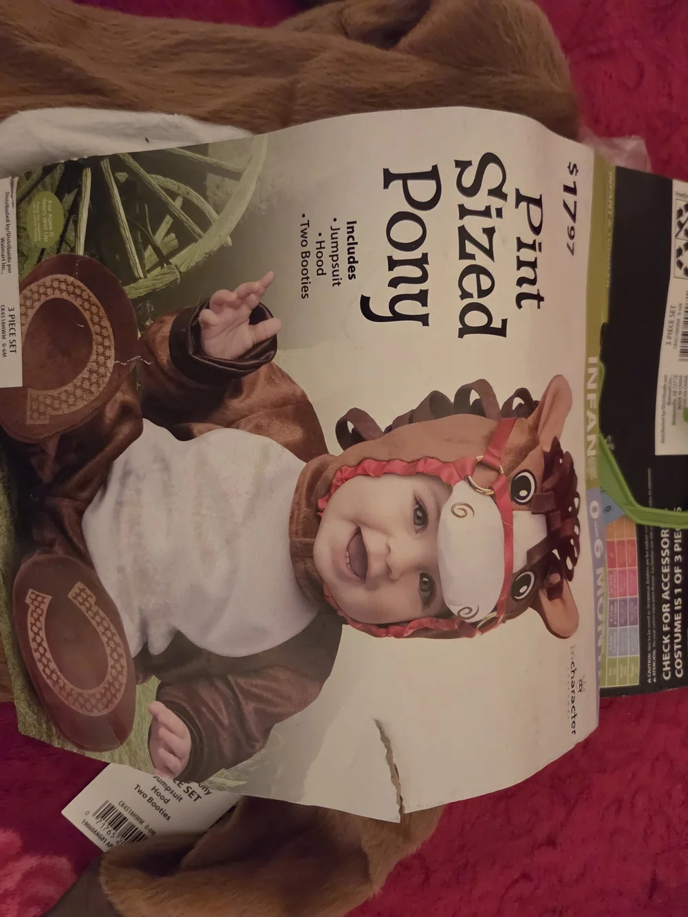 Infant Pint Sized Pony Costume - Brown